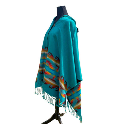 Poncho Otavalo with Hood